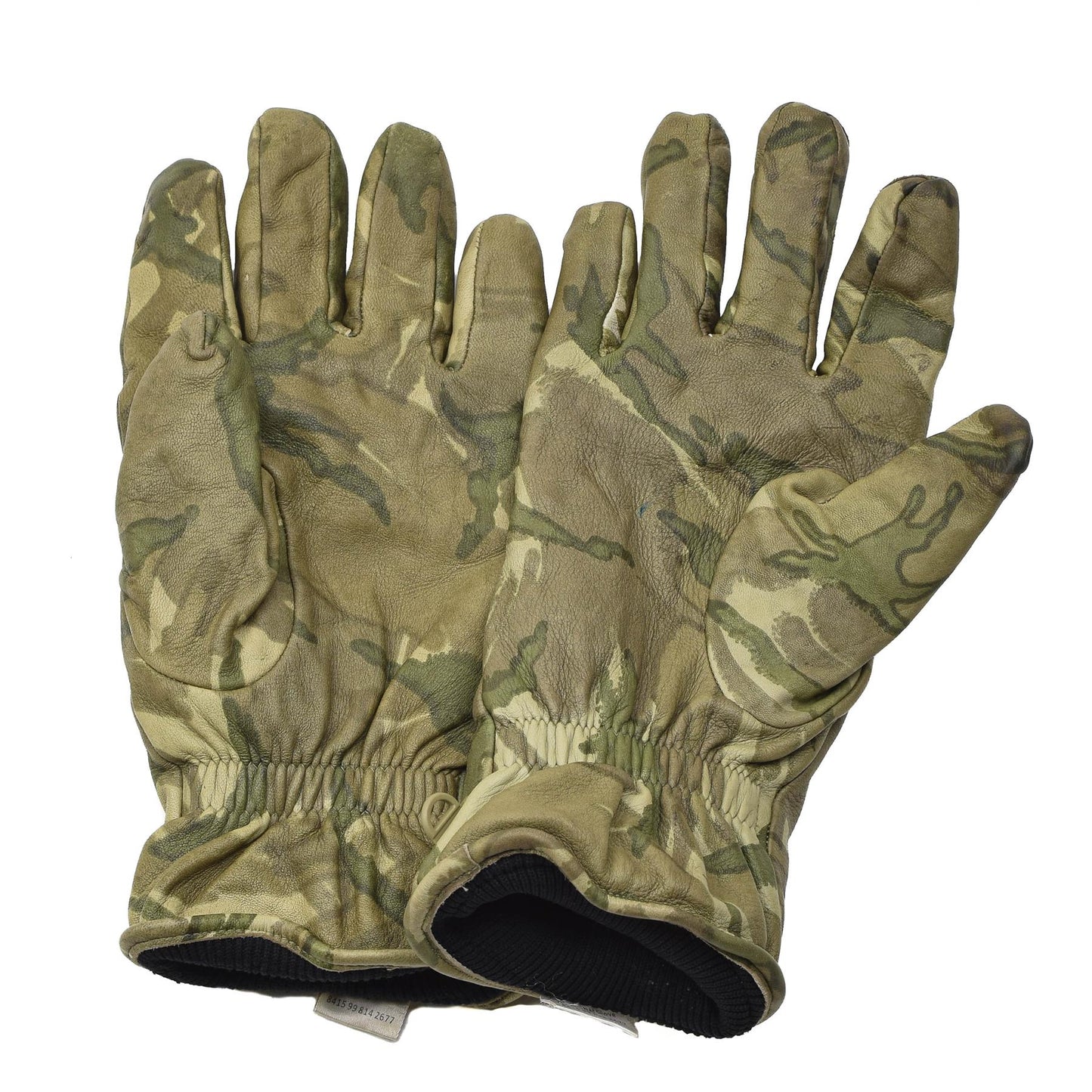 British Army Combat Tactical Gloves Leather MTP Printing