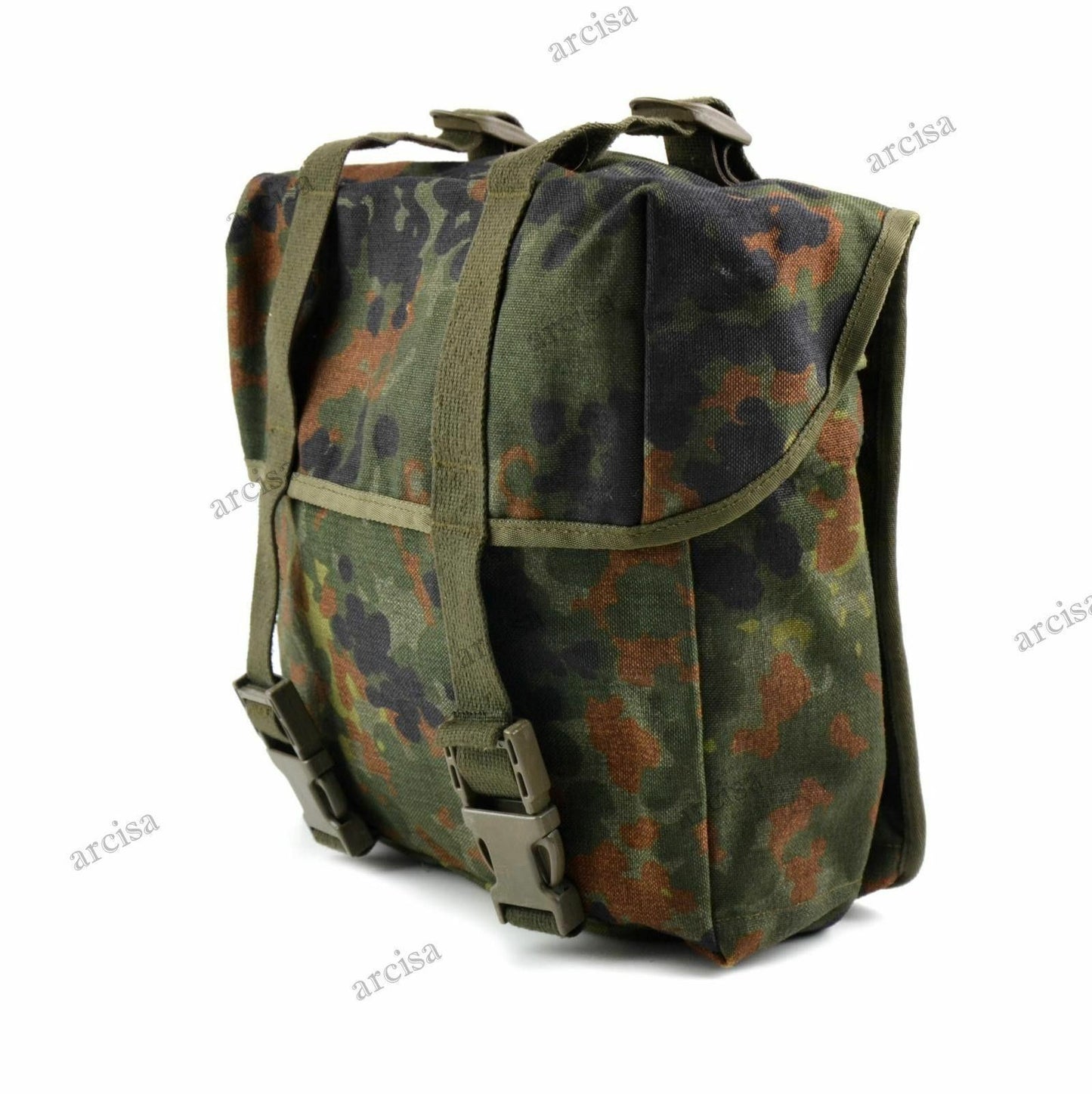 Vokietijos kariuomenės kovinės petnešos su diržu alyvuogių spalvos, pagamintos iš patvarios Cordura Nylon medžiagos.