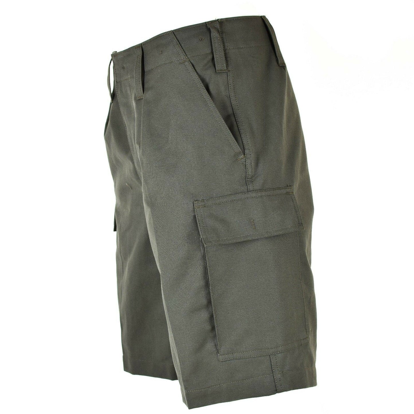 German army moleskin shorts with pockets Olive