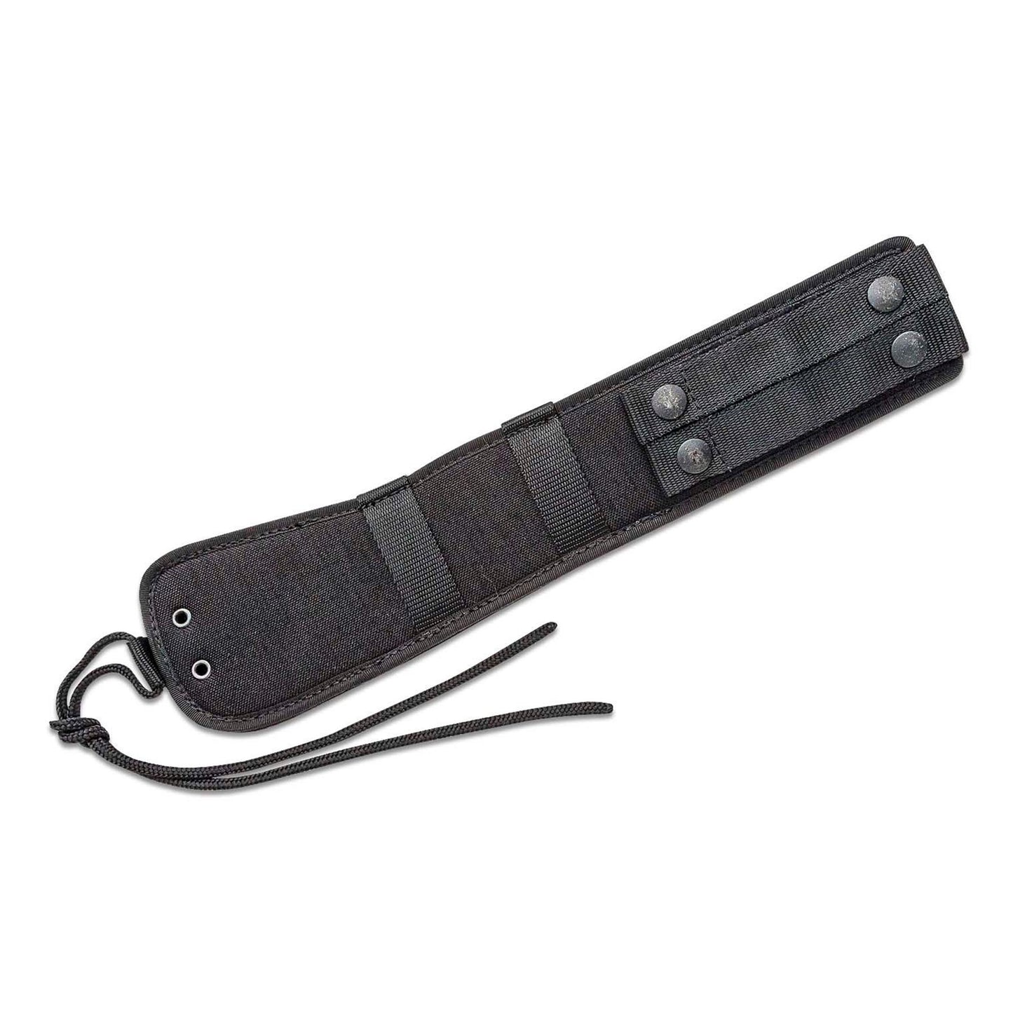 Fox Knives Golok Hitam taktinė mačetė N690Co plienas agronomiška rankena dėklas diržui pritvirtinti juodas