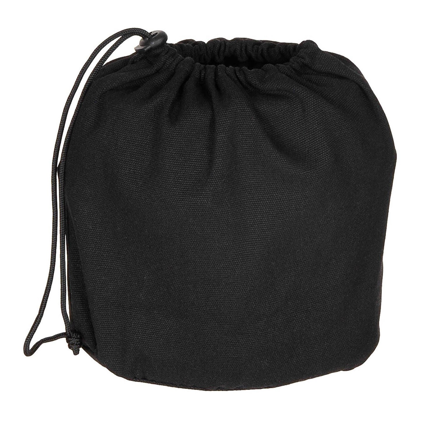 MFH Švediško nerūdijančio plieno M40 indų rinkinio reprodukcija juodas nešiojimo maišelis stovyklavimui.