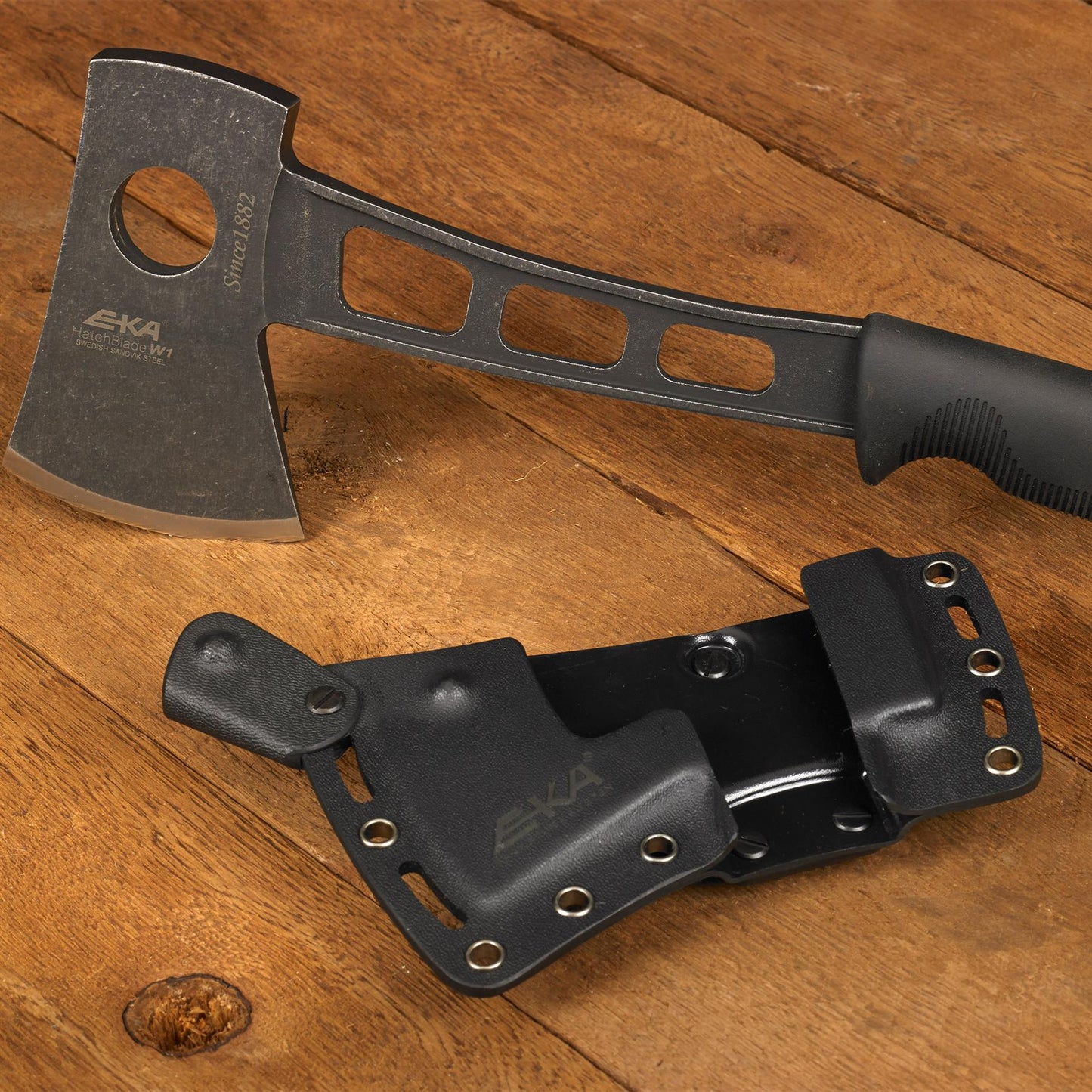 EKA HatchBlade W1 Compact Camping Ax G10 Handle