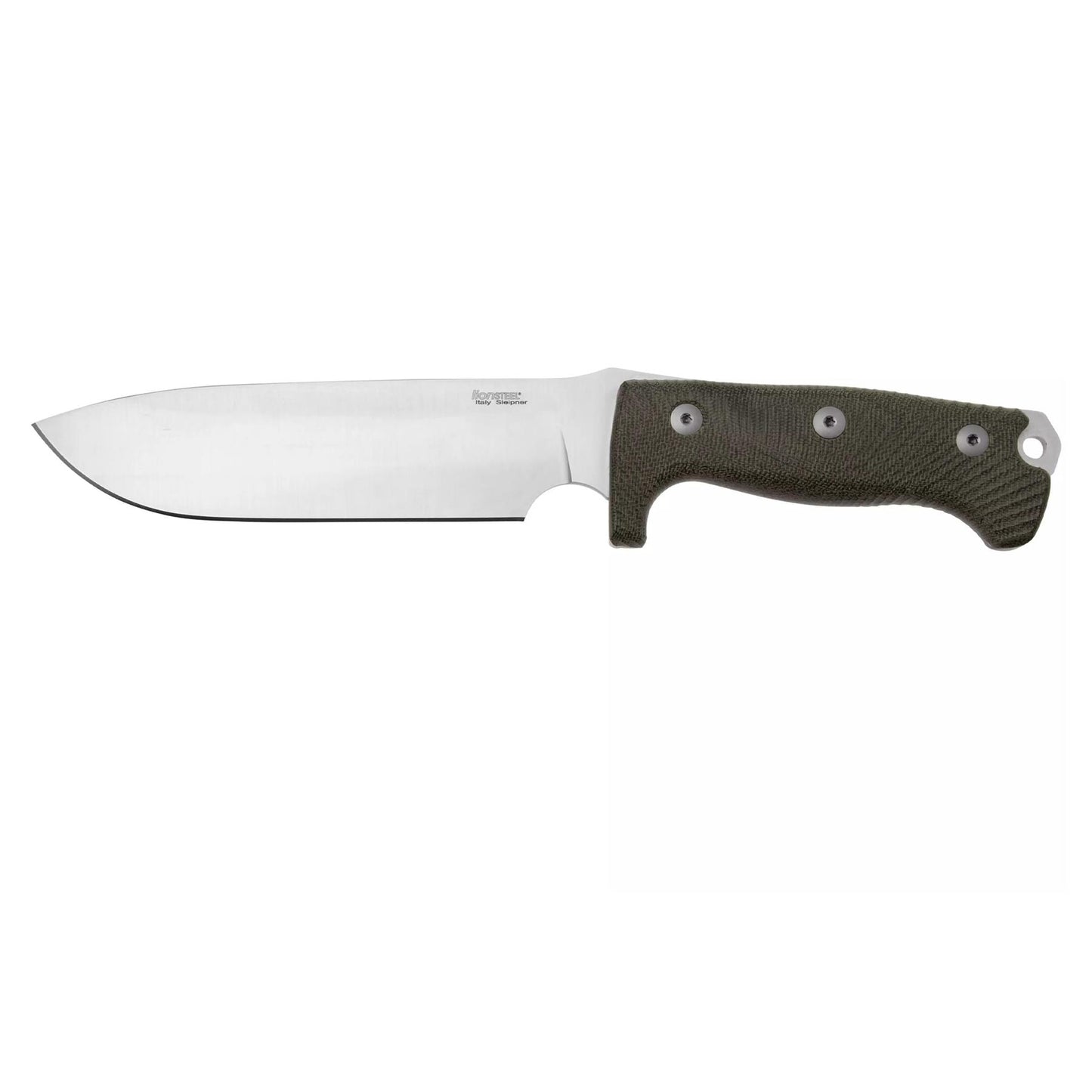 LionSteel M7 lauko peilis su Kydex dėklu MOLLE sistemai