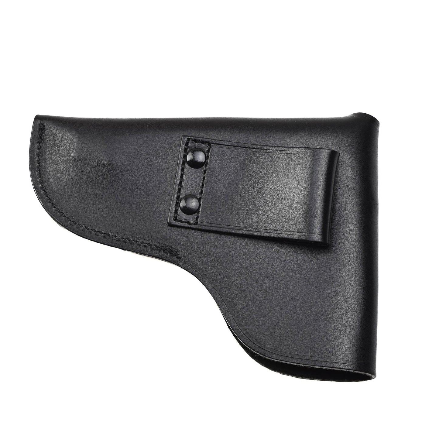 Italijos kariuomenės beretta pistoleto odinis dėklas Juodas, pagamintas iš aukštos kokybės natūralios odos.