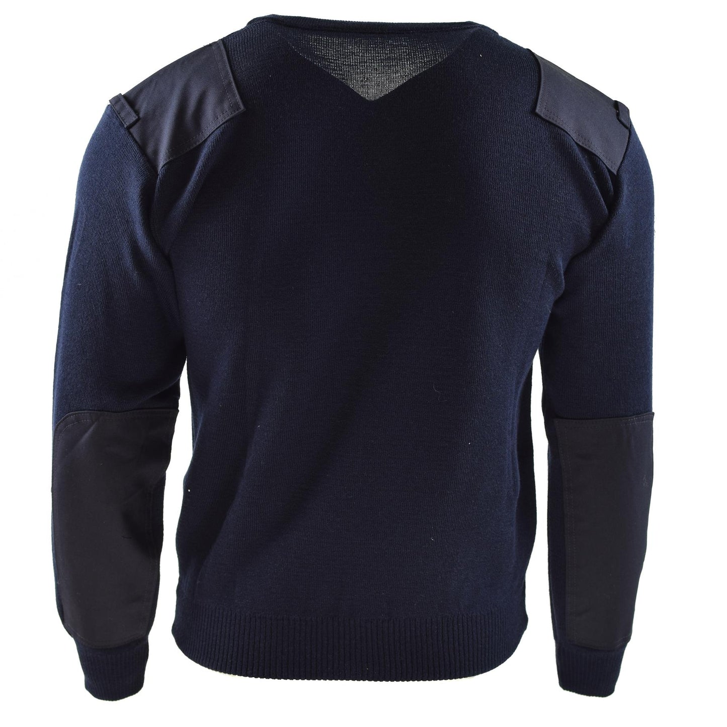 Dutch military officer's sweater with an oval neck, blue