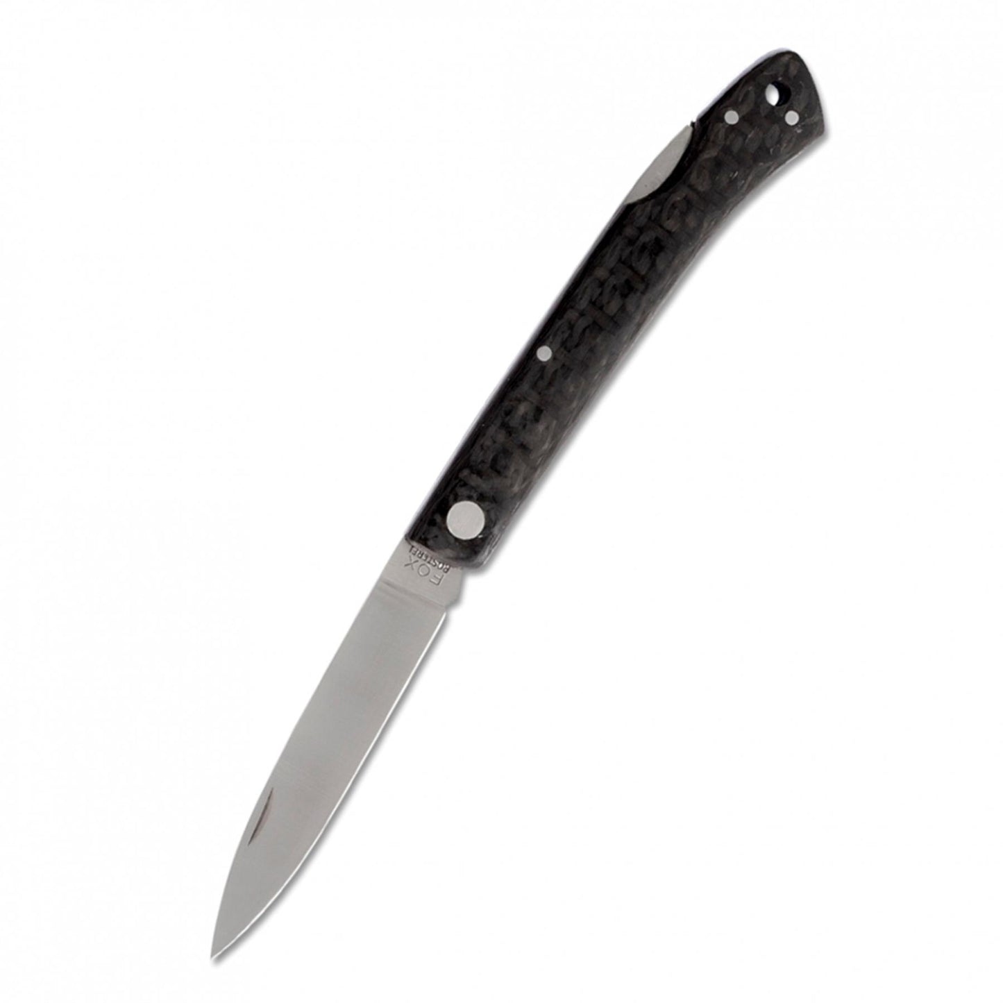 Fox Knives 573 CF sulankstomas kasdienis peilis su 440C plieno ašmenimis ir anglies pluošto rankena.
