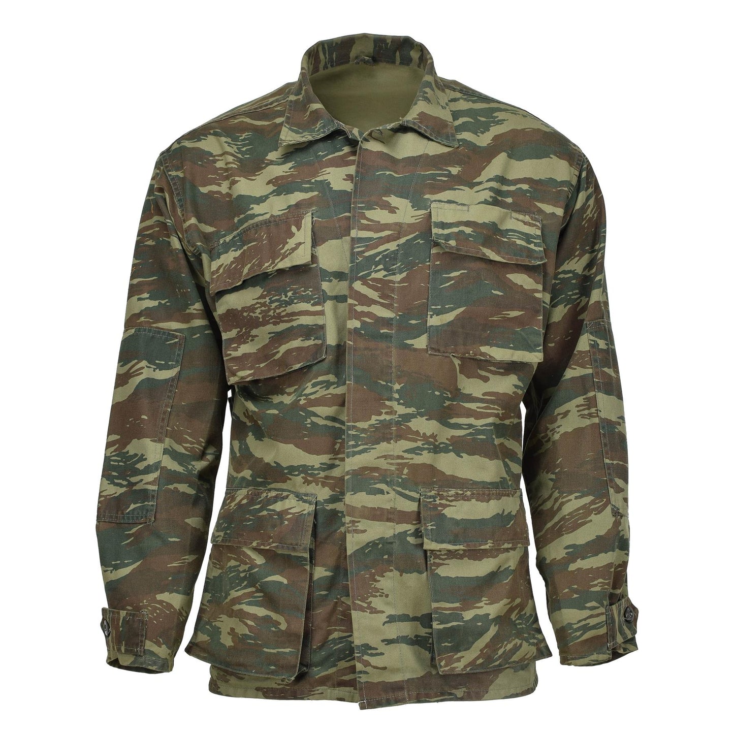 Greek army BDU field jacket Lizard print