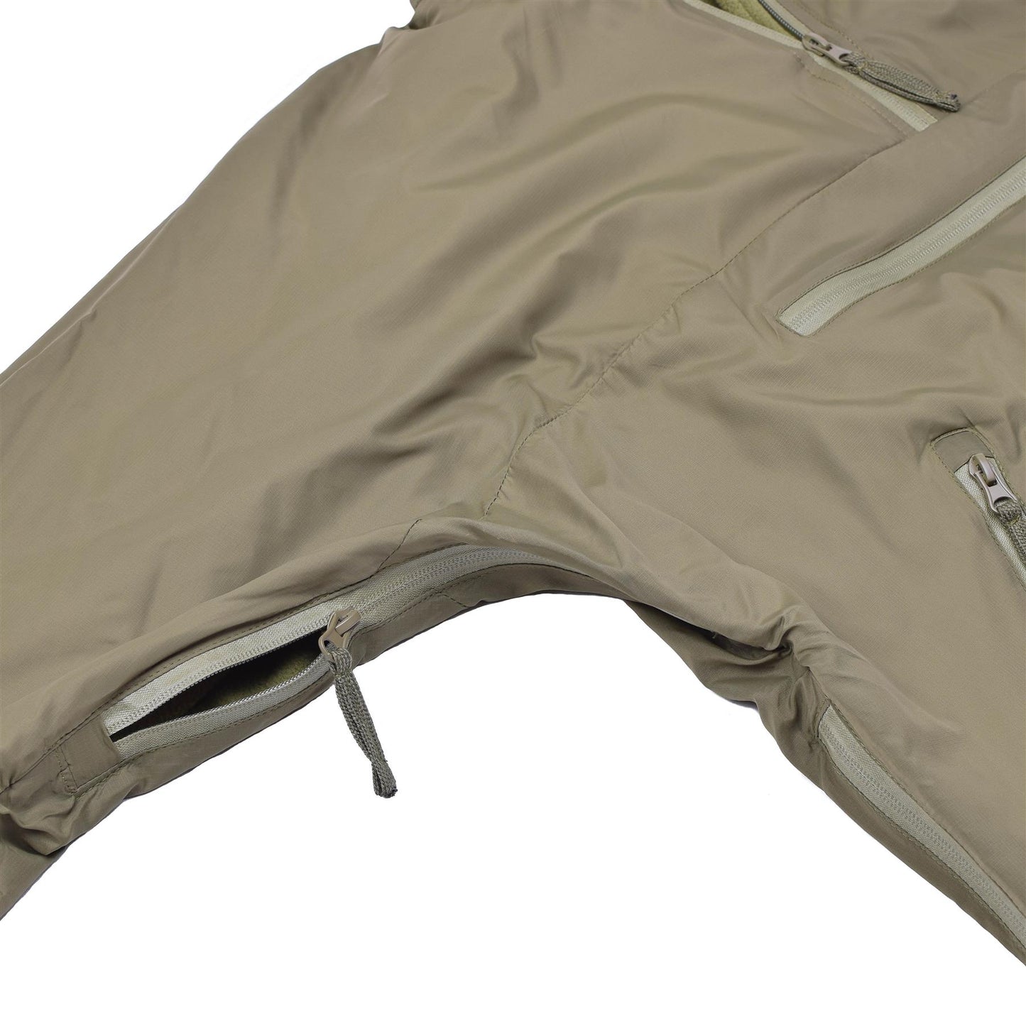 MFH waterproof and windproof Anorak style jacket in olive color