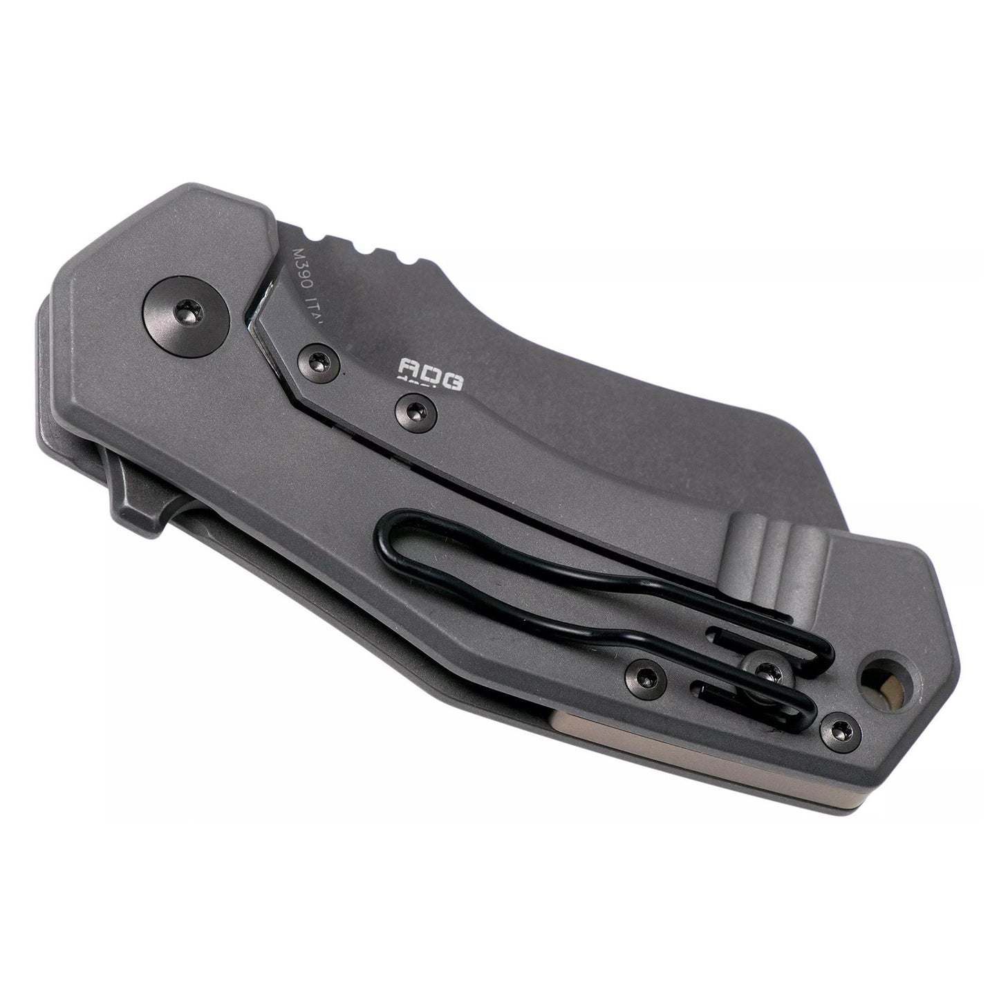 Fox Knives ITALICO atlenkiamas peilis su sheepsfoot formos geležte iš M390 plieno kompaktiškas ir patogus nešioti.