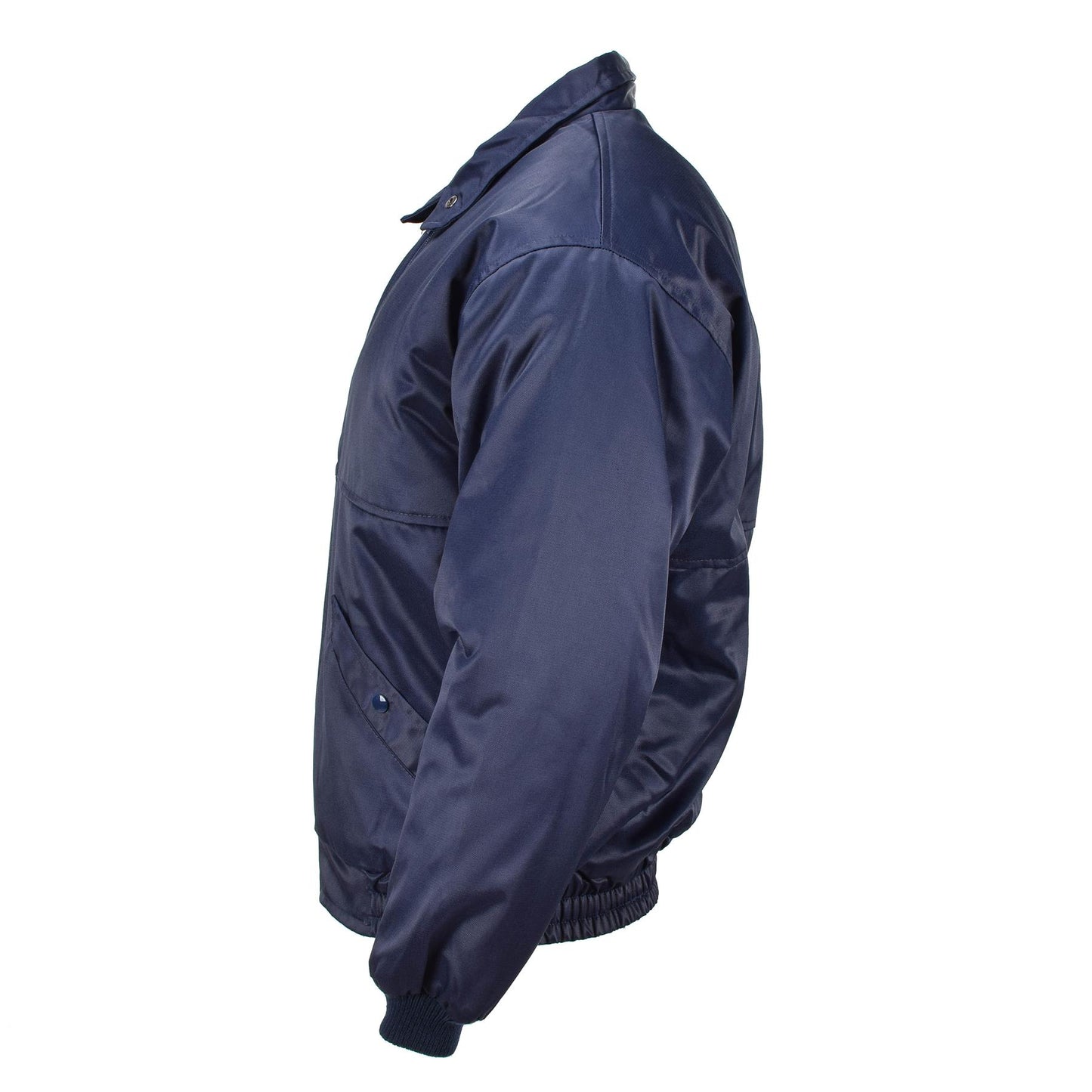 French Air Force bomber style jacket in blue color