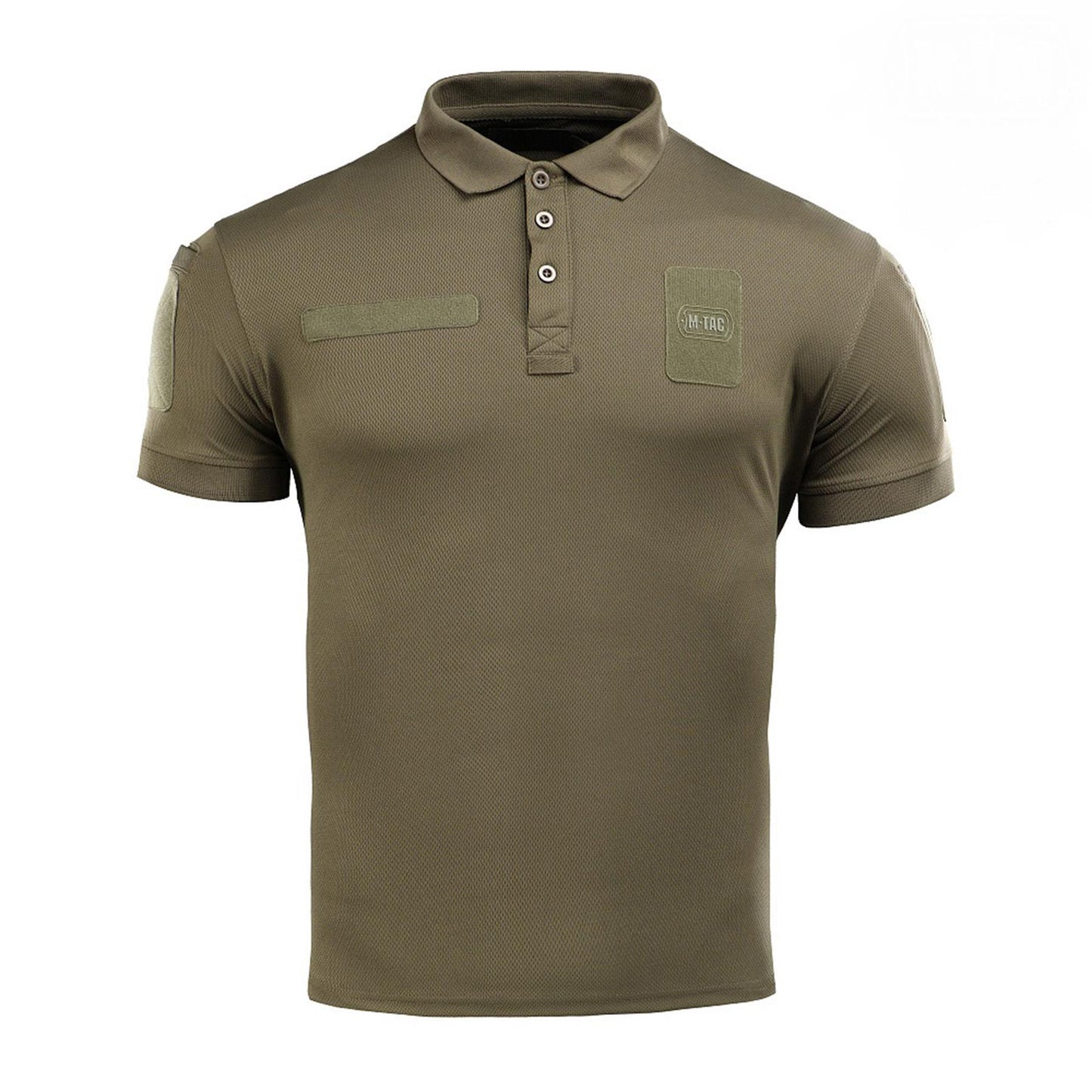 M-TAC polo shirt with short sleeves in olive color