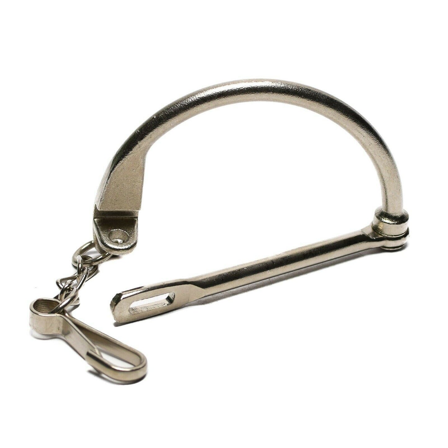 Vokietijos kariuomenės D tipo lagamino spyna – tvirtas metalinis užraktas bagažo saugumui užtikrinti.