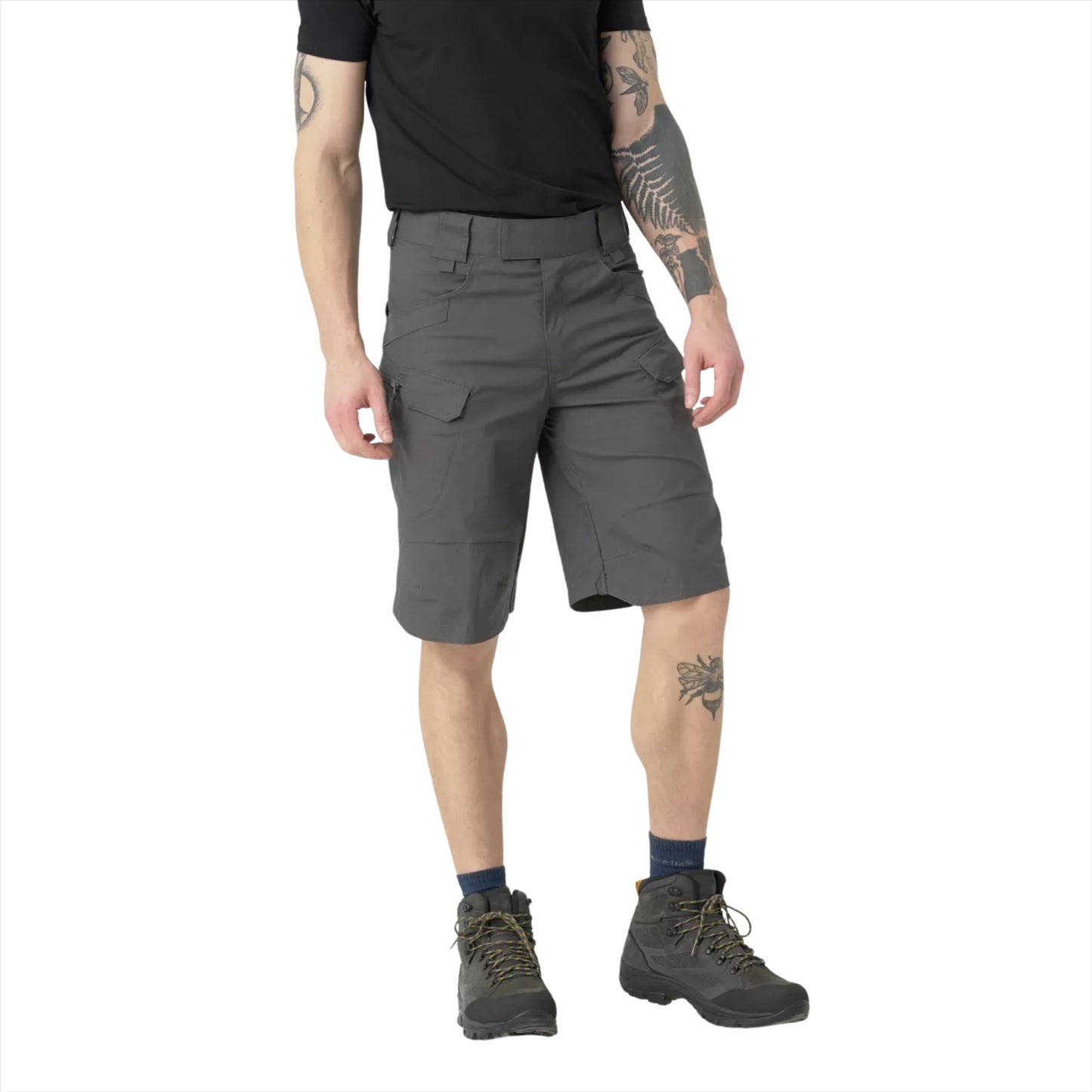 Helikon-Tex UTS šortai su AR15 dėtuvėms skirtomis kišenėmis Shadow Gray