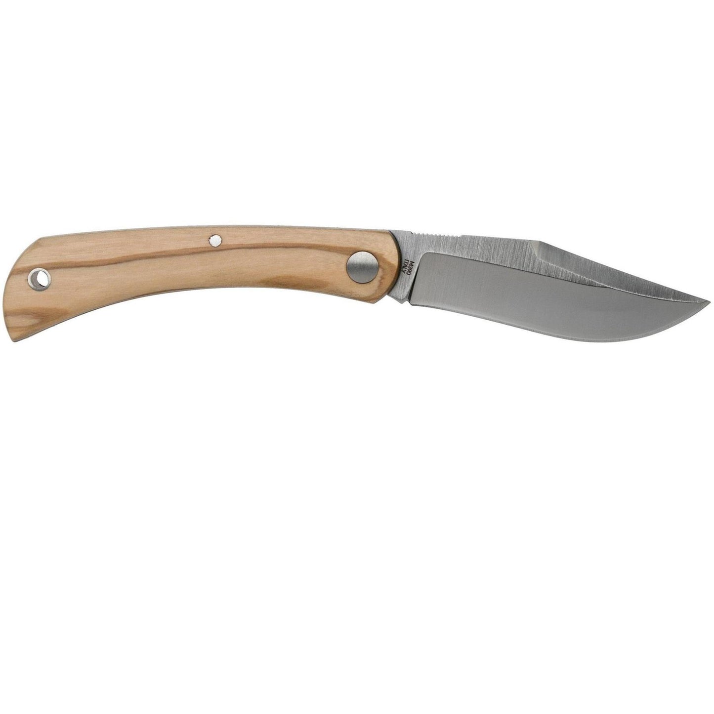 FoxKnives LIBAR kasdienis kišeninis peilis M390 plienas su alyvmedžio rankena ir kompaktišku dizainu.