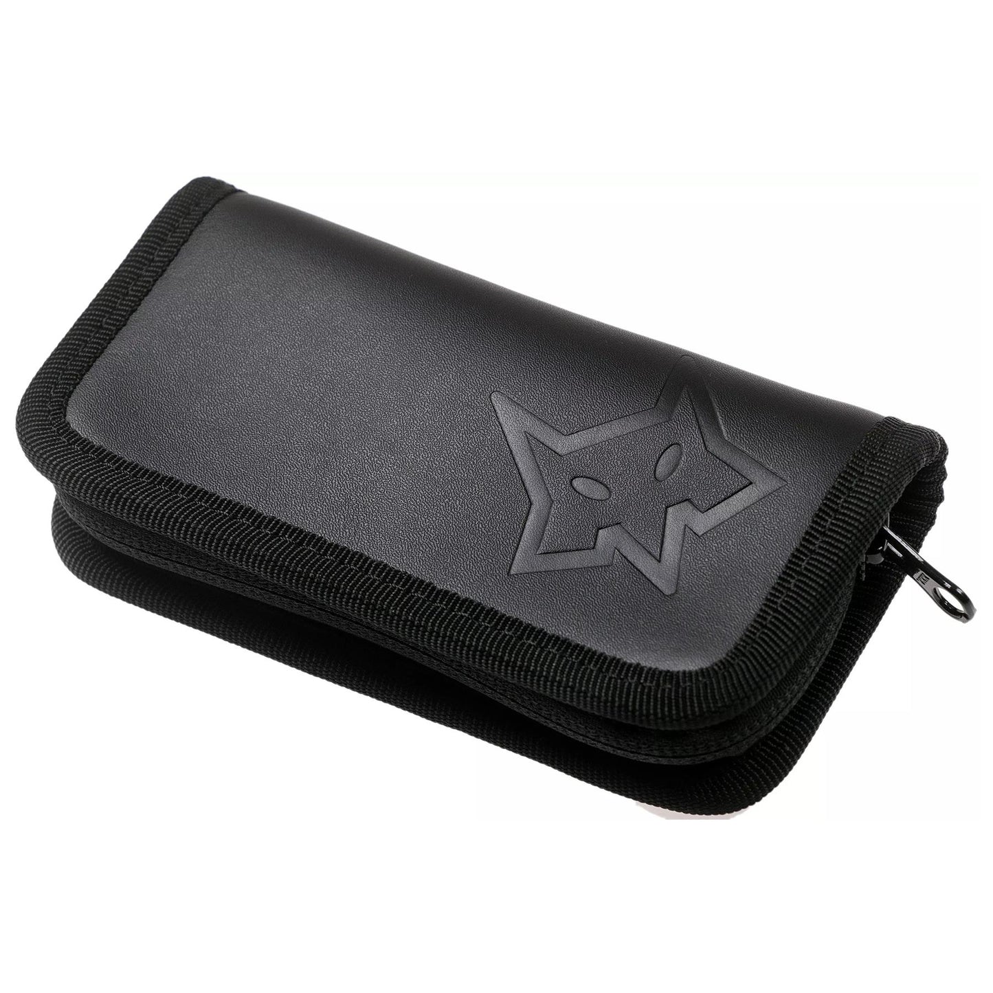Fox Knives ITALICO atlenkiamas peilis sheepsfoot formos geležtė M390 plienas dėklas juodas kompaktinis