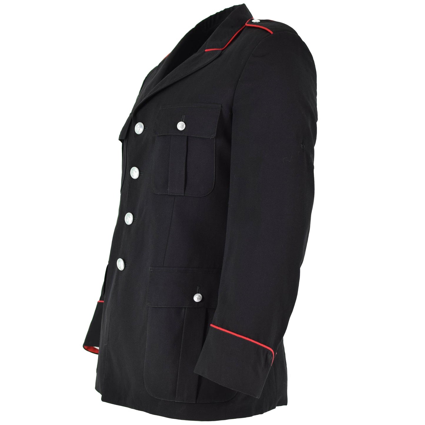 Black Italian Police Force parade jacket