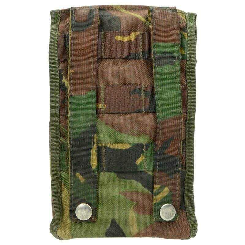 Dutch army drinker with pouch and stainless steel cup DPM printing MOLLE
