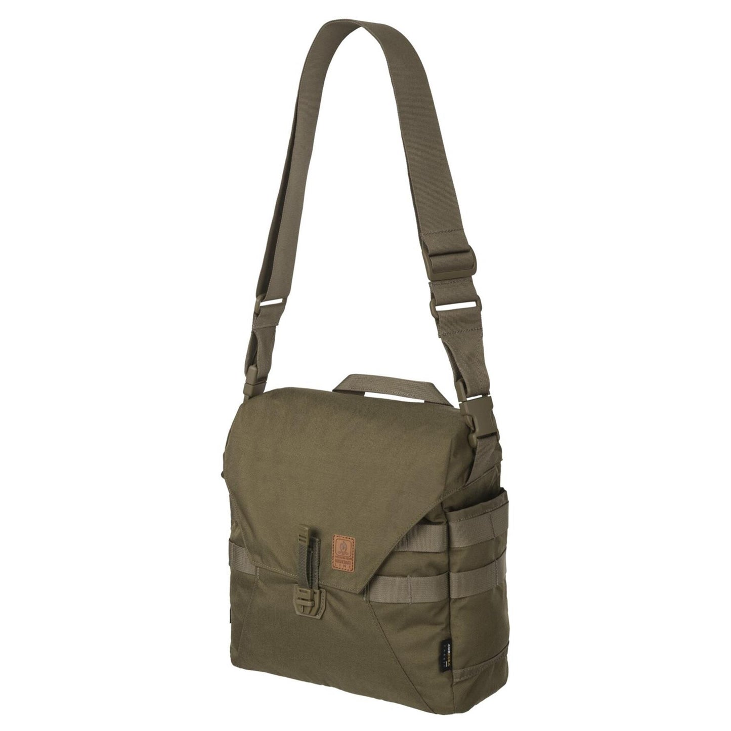 Helikon-Tex Bushcraft Cordura medžiagos 8l krepšys per petį, tvirtas ir patogus kasdienėms veikloms.
