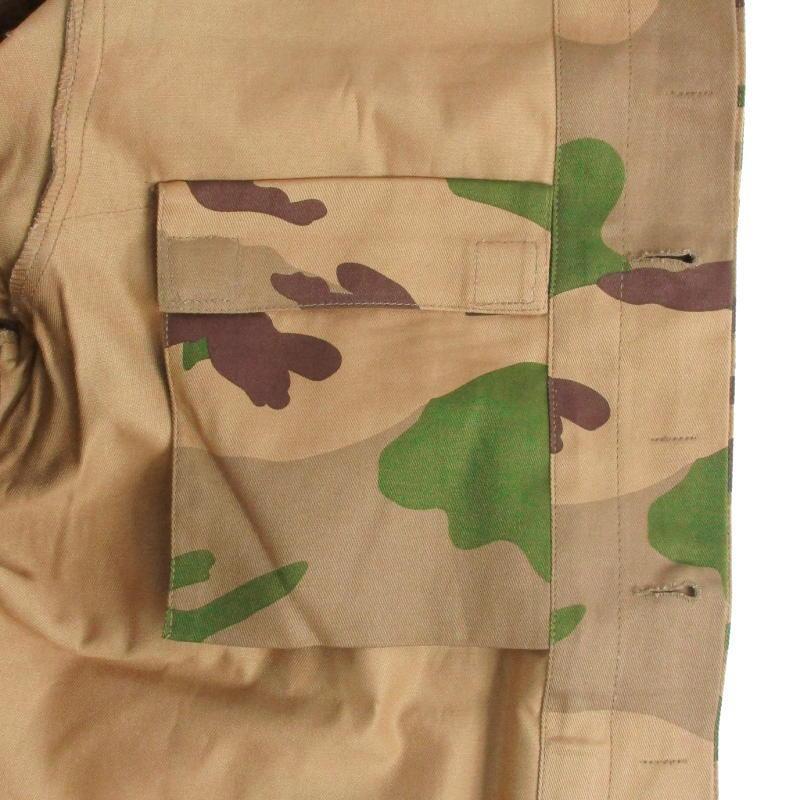 Desert printing uniform jacket of the Italian army