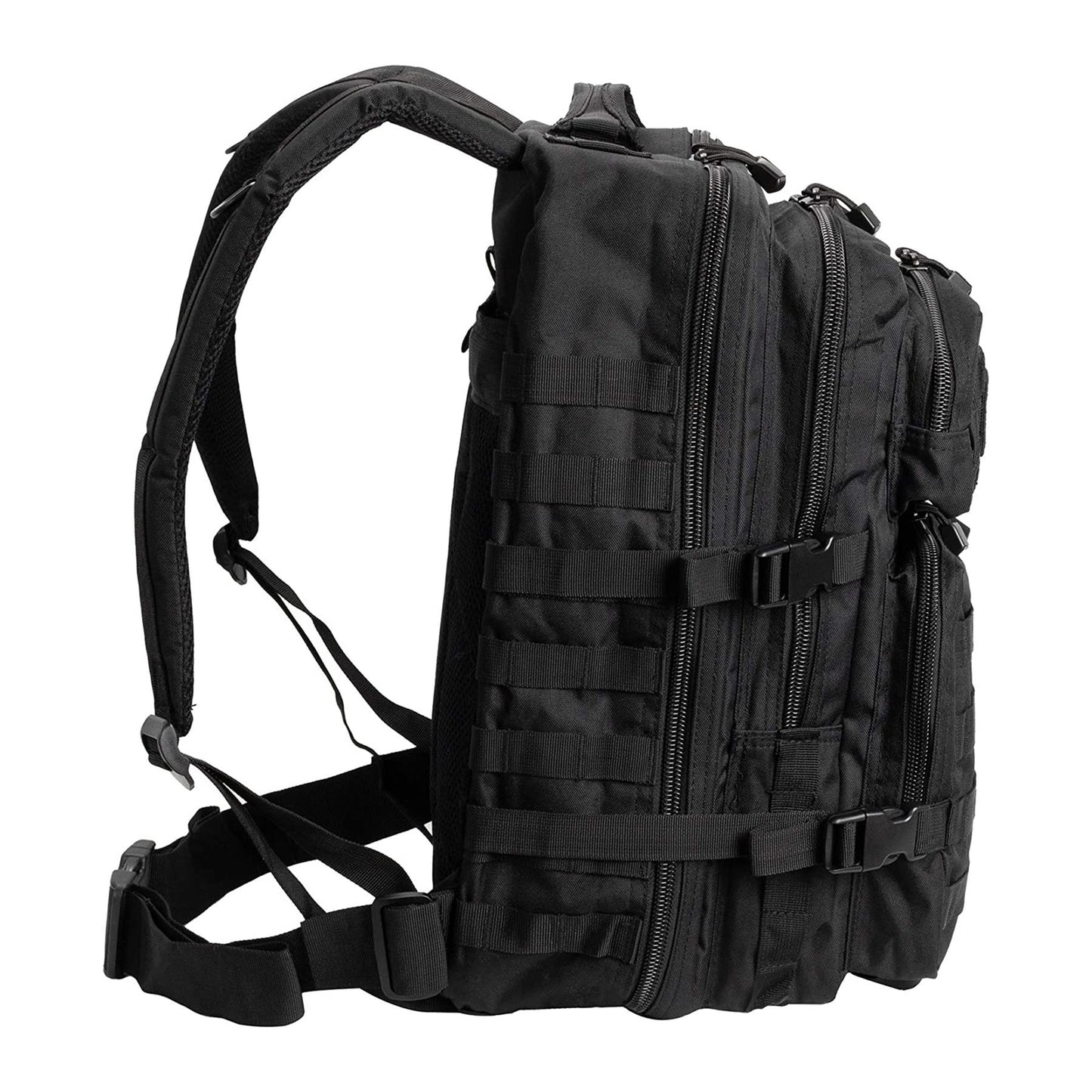 MIL-TEC U.S. Assault taktinė 36litrų kuprinė molle tipo tvirtinimai juoda, patvari ir funkcionali kuprinė.