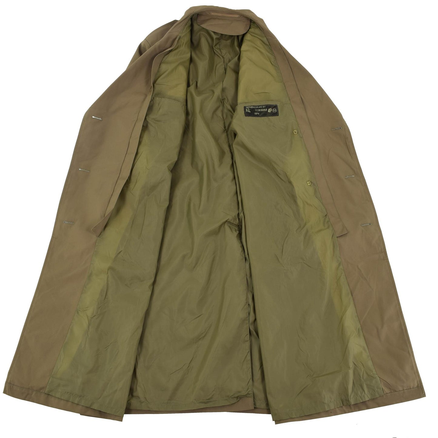 The formal coat of the Dutch army is brown