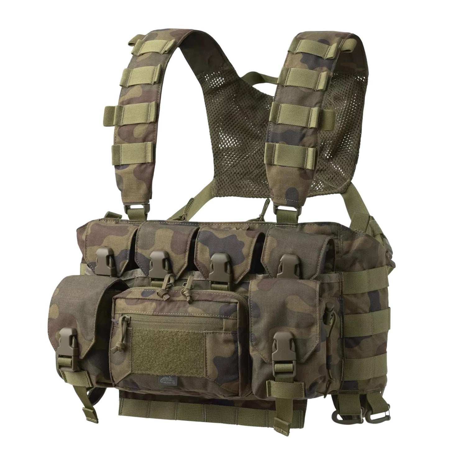 Helikon-Tex Guardian Reece Chest Rig liemenė su dėtuvėms skirtomis kišenėmis