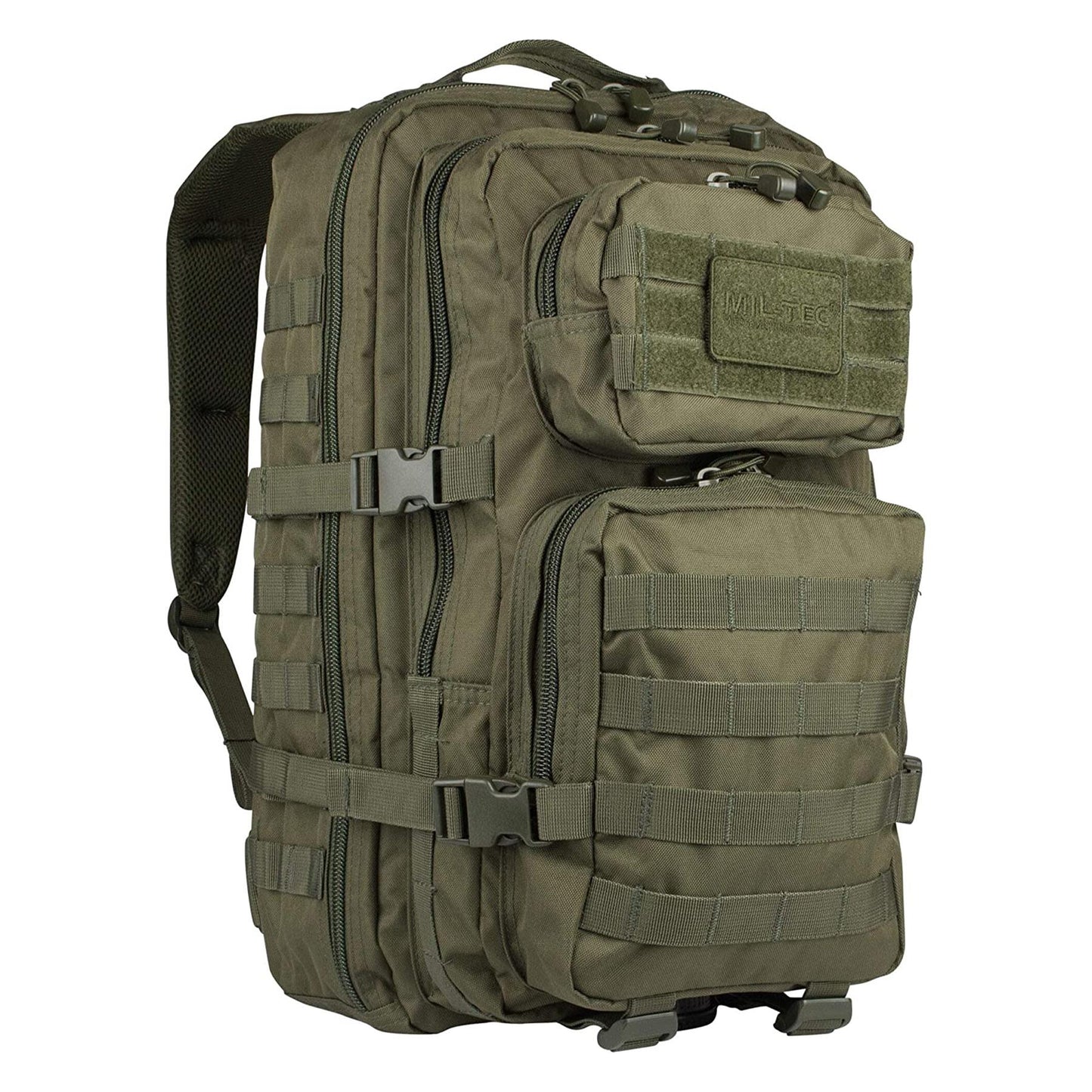 MIL-TEC U.S. Assault combat backpack trekking hiking outdoor rucksack 36L olive