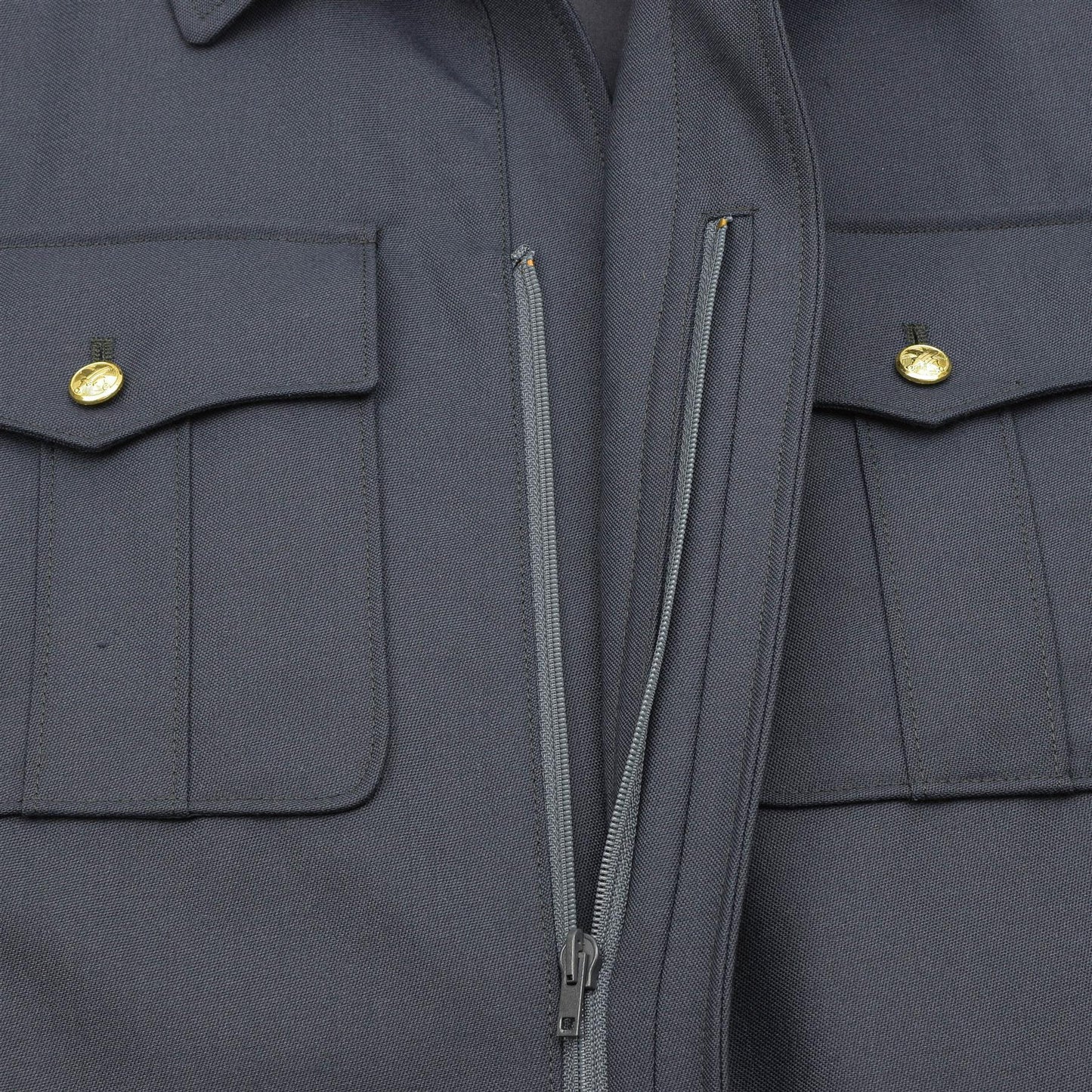 Czech military classic jacket in blue color