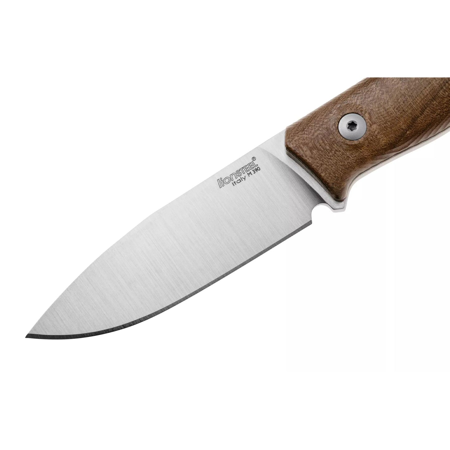 LionSteel M1 išgyvenimo peilis fiksuotais M390 plieno ašmenimis
