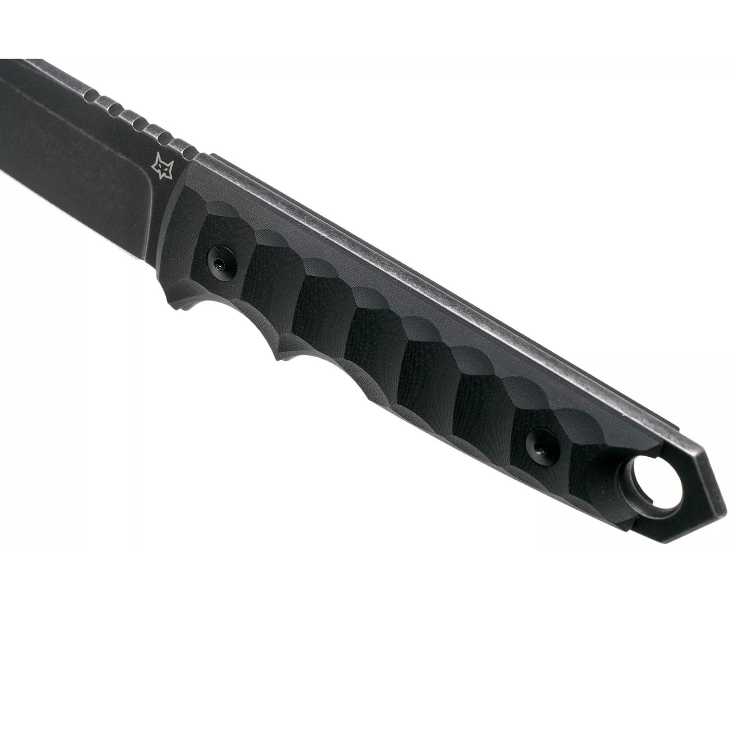Fox Knives FKMD RYU taktinis modifikuotas tanto tipo peilis su tvirta ir patogia rankena.
