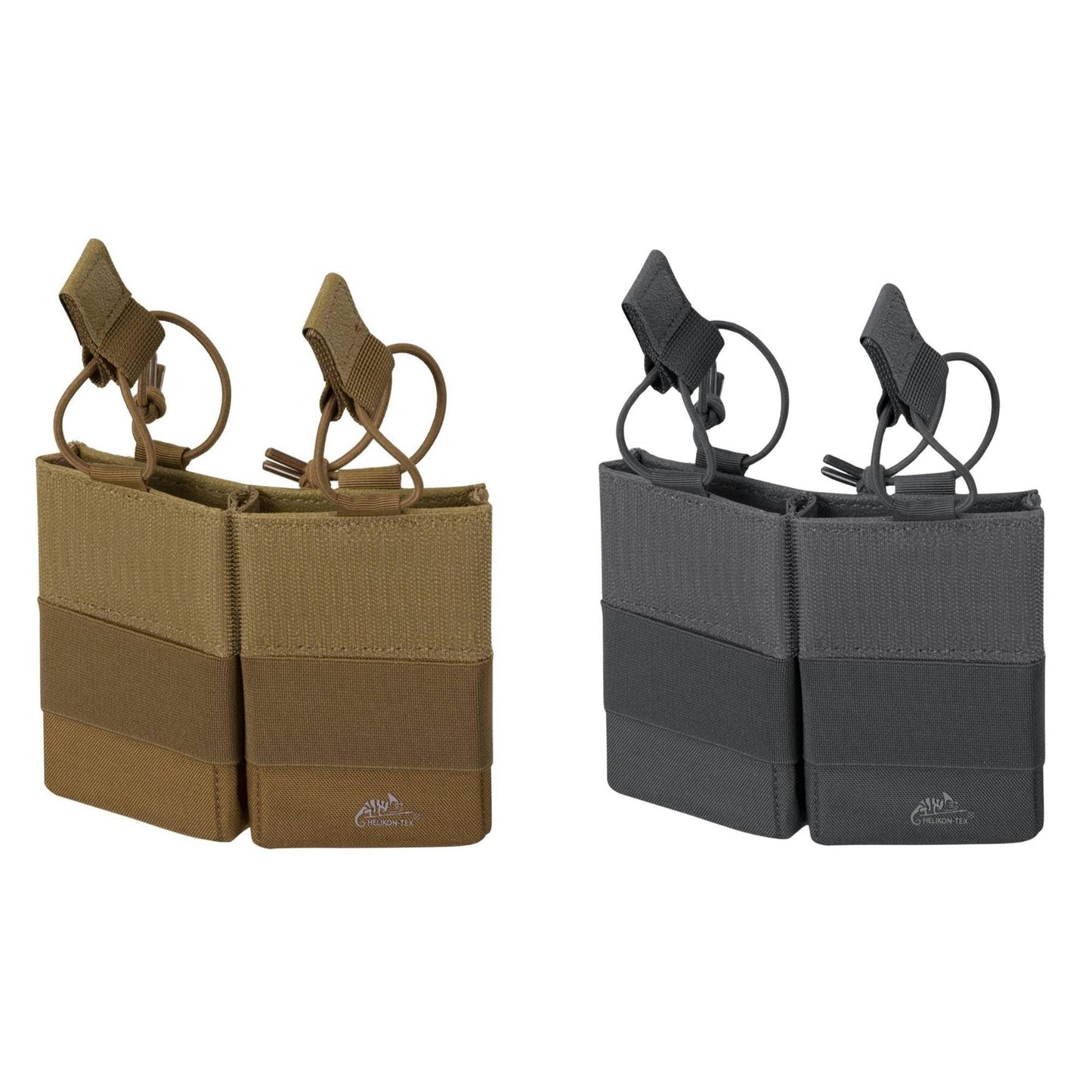 Helikon-Tex COMPETITION dvigubas šaulių dėtuvių dėklas iš Cordura 500D, tvirtas ir lengvas su Molle sistema.