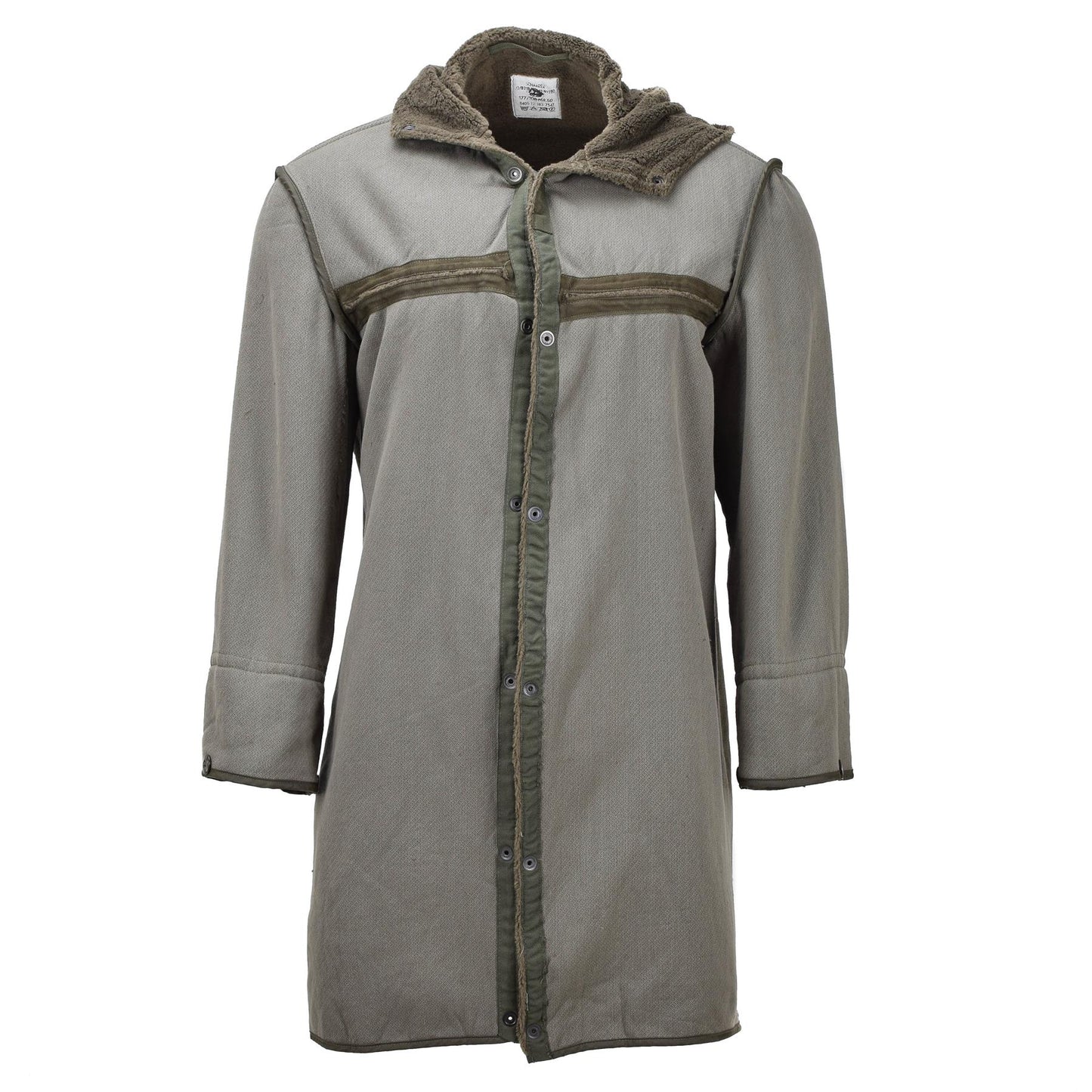German army jacket lining fake fur Olive