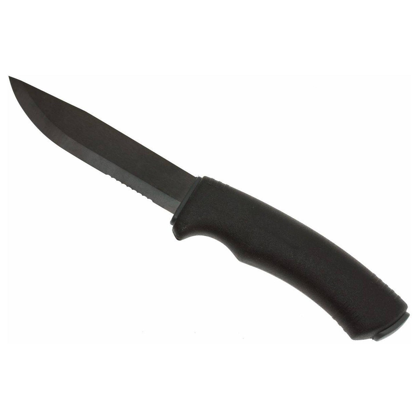 MORAKNIV fixed knife with semi-serrated stainless steel blade
