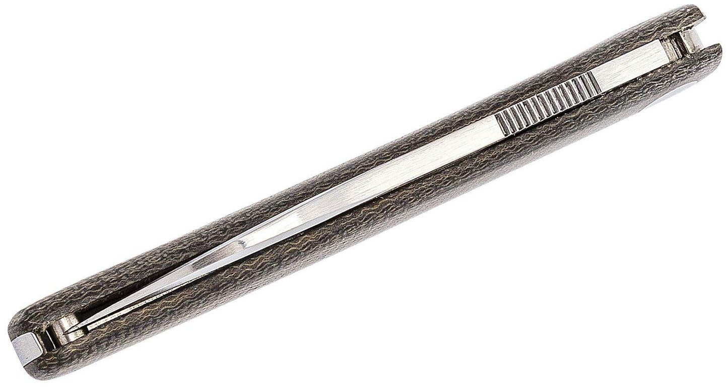 Fox Knives Livri sulankstomas peilis iš nerūdijančio plieno M390 kompaktiškas ir lengvas kasdieniam naudojimui.