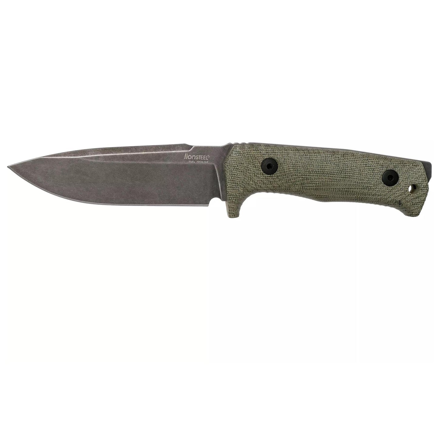 LionSteel T5 fiksuotas taktinis peilis iš Niolox plieno