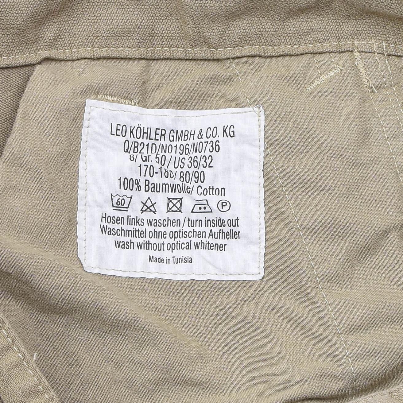 Leo Kohler Commando Special Forces BDU Pants with Pockets