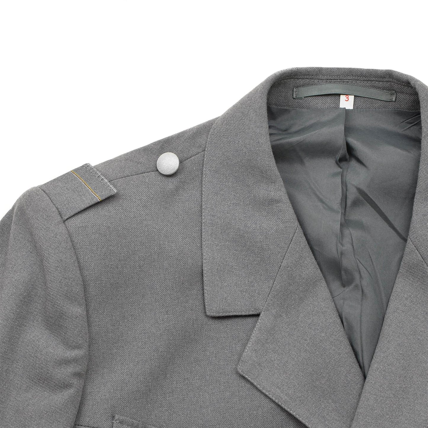 Vokietijos kariuomenės BW paradinis švarkas Pilkas su sidabrinėmis sagomis ir aukštos kokybės audiniu.