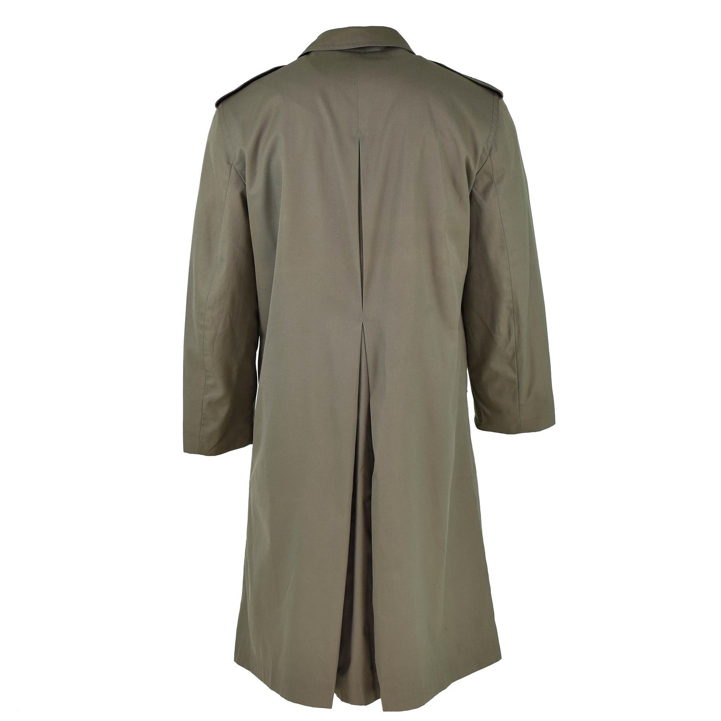 French army long raincoat waterproof Olive