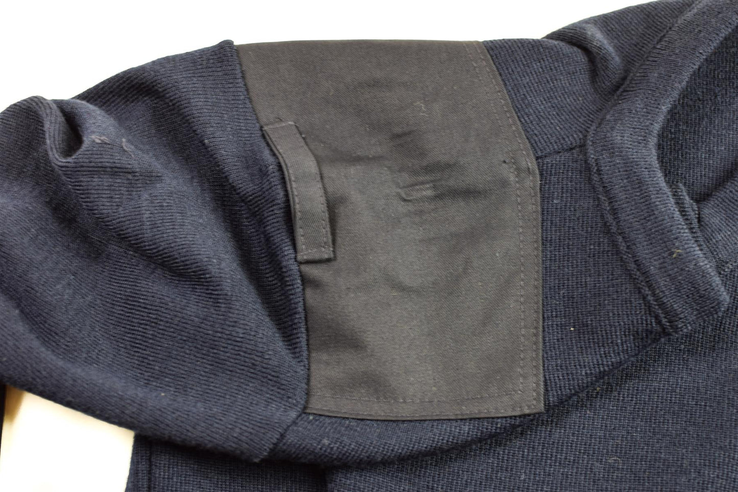 Dutch military officer's sweater with an oval neck, blue