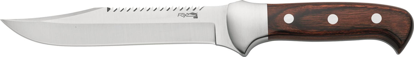 Fox Knives Forest hunting knife with fixed blade 440C stainless steel