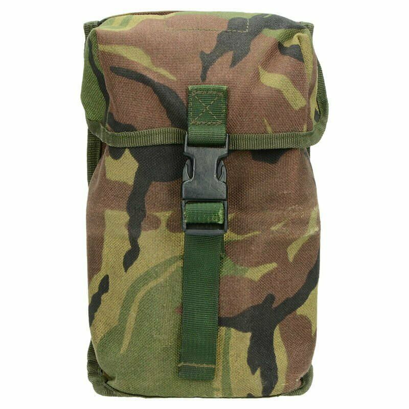 Dutch army drinker with pouch and stainless steel cup DPM printing MOLLE