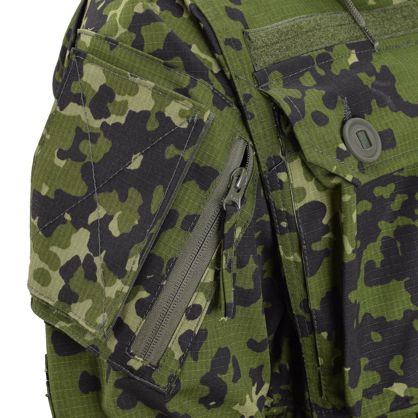 TACGEAR uniforminė lauko striukė su gobtuvu M84 marginimo detalė su kišene ir užtrauktuku kariškam stiliui.