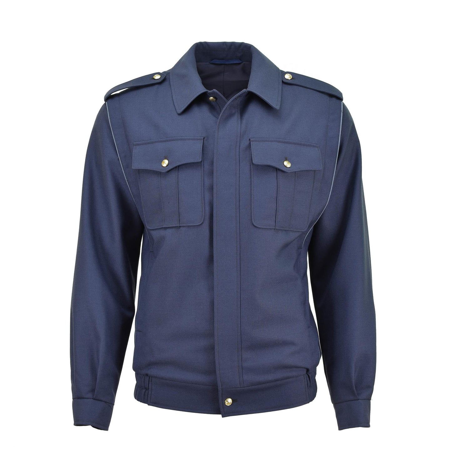 Czech military classic jacket in blue color