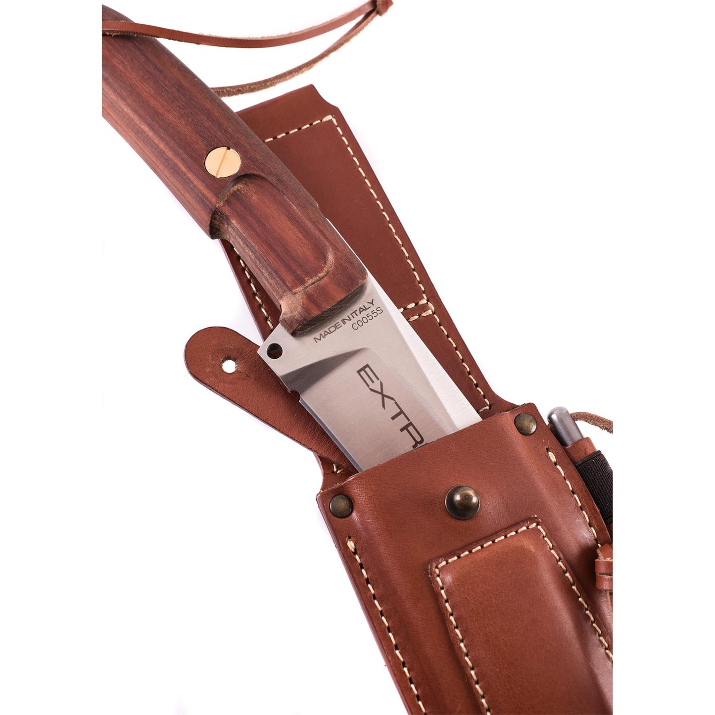 ExtremaRatio DOBERMANN IV AFRICA hunting knife with leather case