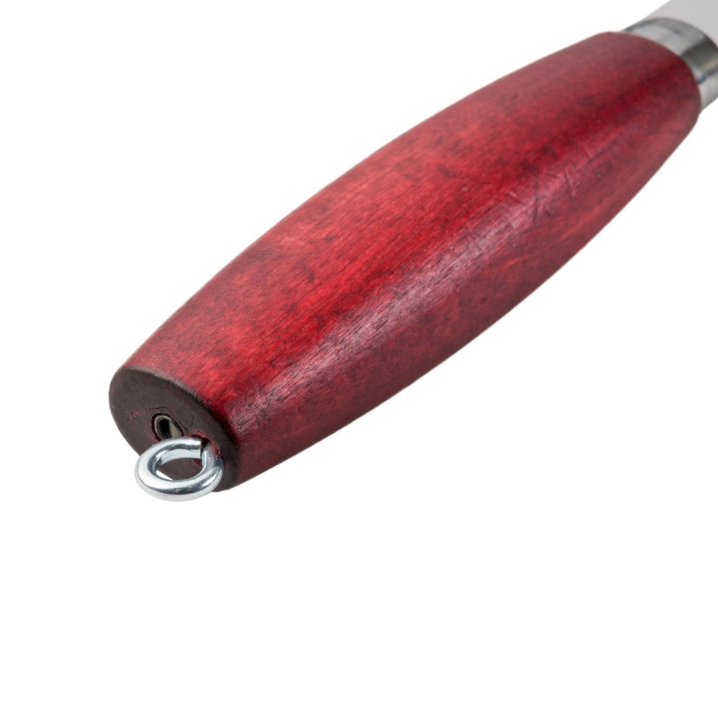 MORAKNIV Wood Splitting Knife – raudonai dažytos beržo rankenos su ergonomišku dizainu