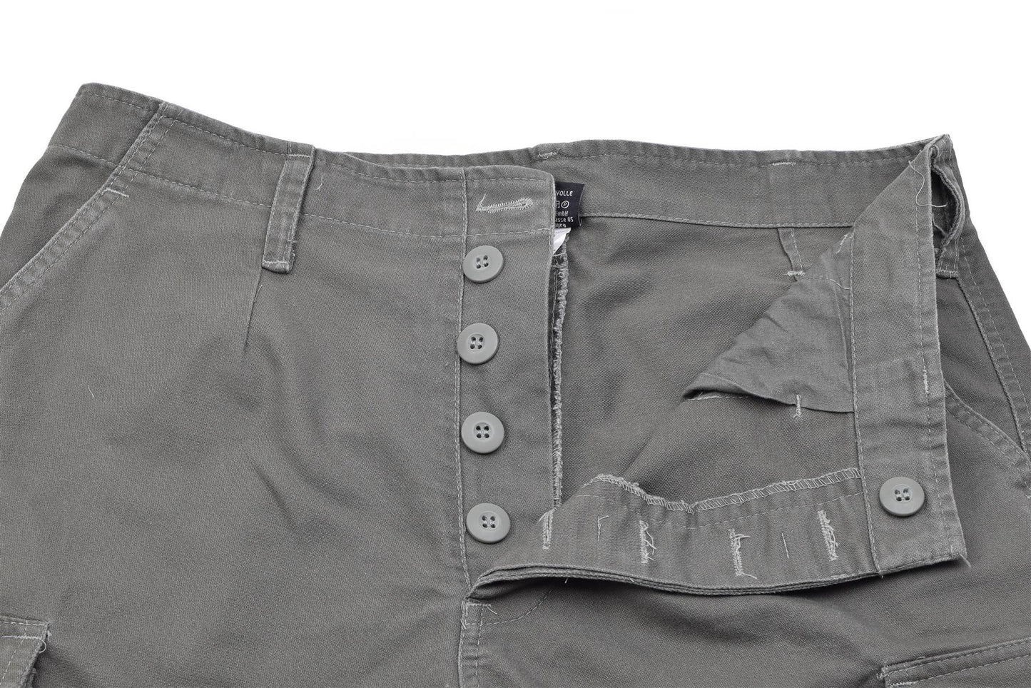 MIL-TEC German military style shorts in gray