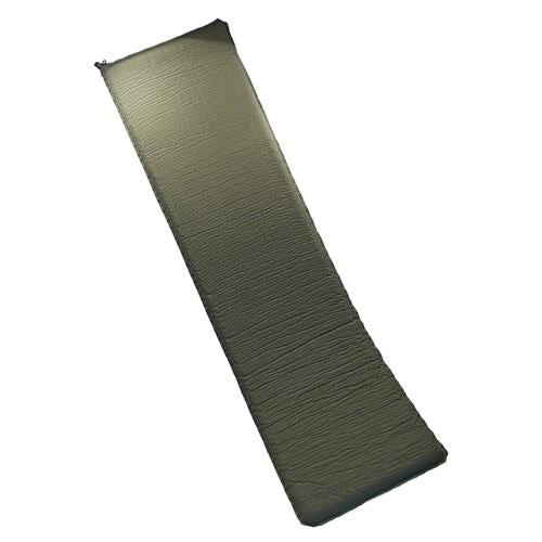 Olandijos kariuomenės savaime prisipučiantis kilimėlis su dėklu, patvarus ir kompaktiškas žygiams bei stovyklavimui.