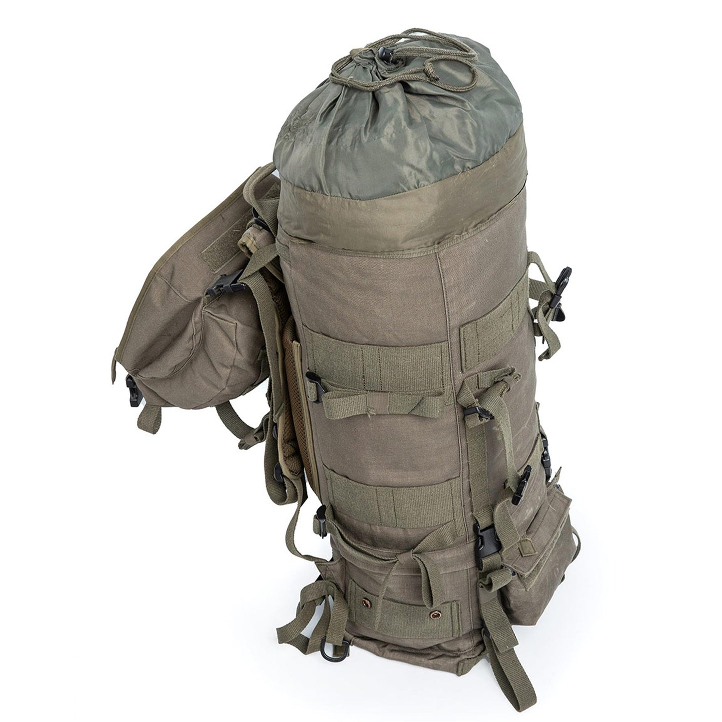 Austrian army backpack for hiking 40l olive