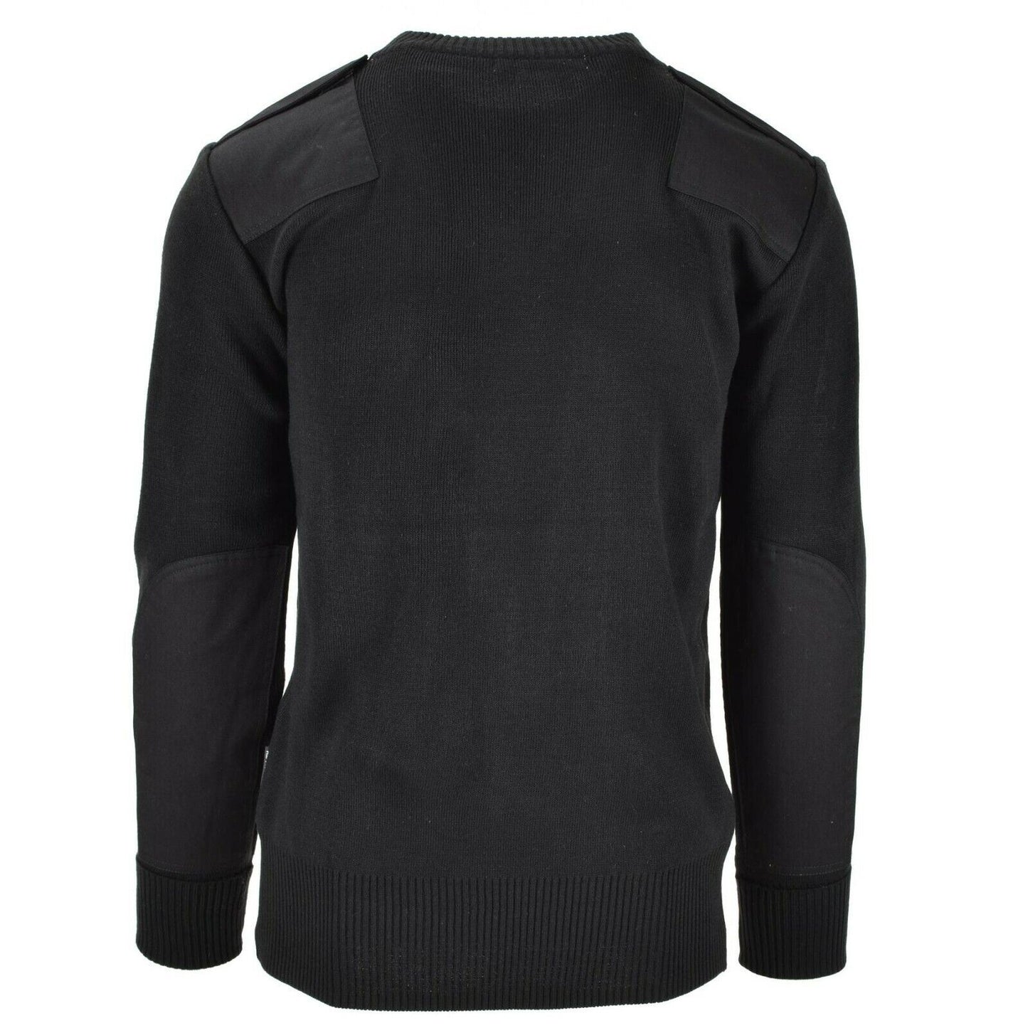 British Army Police V-Neck Sweater Black