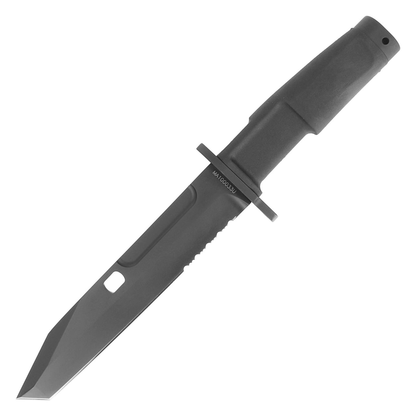 ExtremaRatio FULCRUM BAYONET NFG taktinis peilis fiksuota geležtė N690 plienas su tanto ašmenimis.